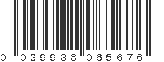 UPC 039938065676