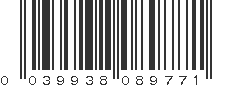 UPC 039938089771