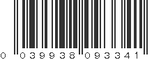 UPC 039938093341