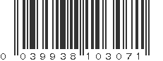 UPC 039938103071