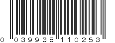 UPC 039938110253