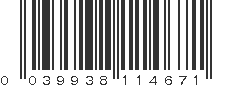 UPC 039938114671