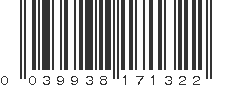 UPC 039938171322