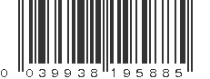 UPC 039938195885