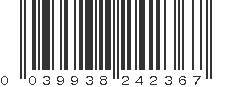 UPC 039938242367