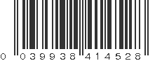 UPC 039938414528