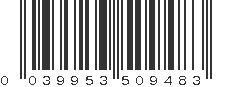 UPC 039953509483