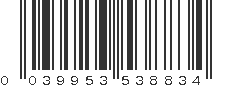 UPC 039953538834