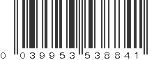 UPC 039953538841