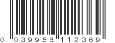 UPC 039956112369