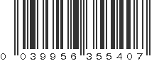 UPC 039956355407