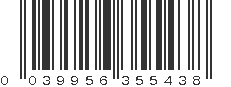 UPC 039956355438