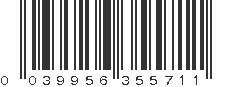 UPC 039956355711