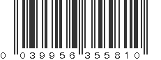 UPC 039956355810