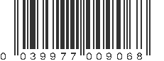 UPC 039977009068