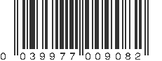 UPC 039977009082