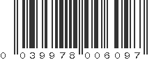 UPC 039978006097