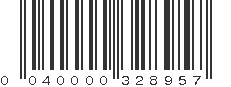 UPC 040000328957