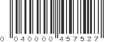 UPC 040000457527