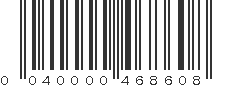 UPC 040000468608