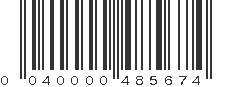 UPC 040000485674