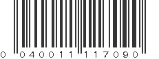 UPC 040011117090