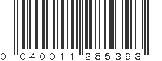 UPC 040011285393