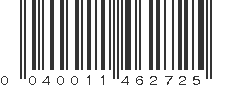 UPC 040011462725