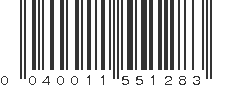 UPC 040011551283