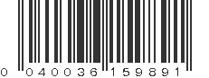 UPC 040036159891