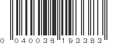 UPC 040036193383