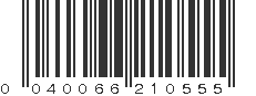 UPC 040066210555