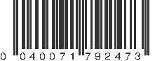 UPC 040071792473