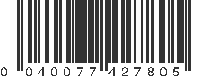 UPC 040077427805