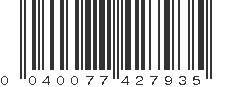 UPC 040077427935