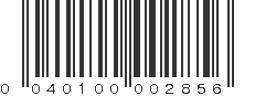 UPC 040100002856