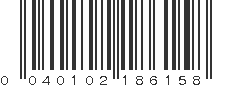 UPC 040102186158