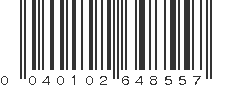 UPC 040102648557