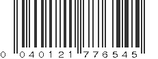 UPC 040121776545