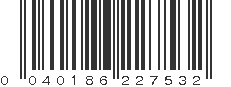 UPC 040186227532