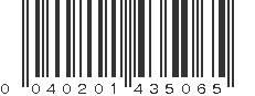 UPC 040201435065