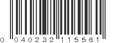 UPC 040232115561