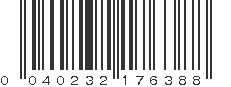 UPC 040232176388