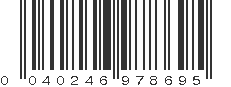 UPC 040246978695