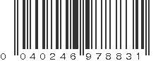 UPC 040246978831