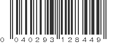 UPC 040293128449