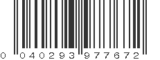 UPC 040293977672