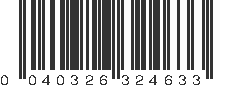 UPC 040326324633