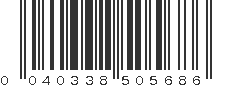 UPC 040338505686