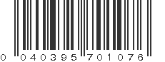 UPC 040395701076